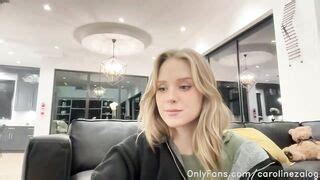 caroline zalog live stream|carolinezalog .